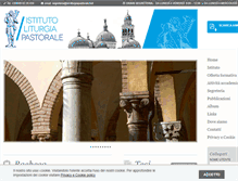 Tablet Screenshot of ist-liturgiapastorale.net